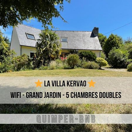 La Kervao - Maison 5 Chambres - Jardin - Terrasse - Internet 캥페르 외부 사진