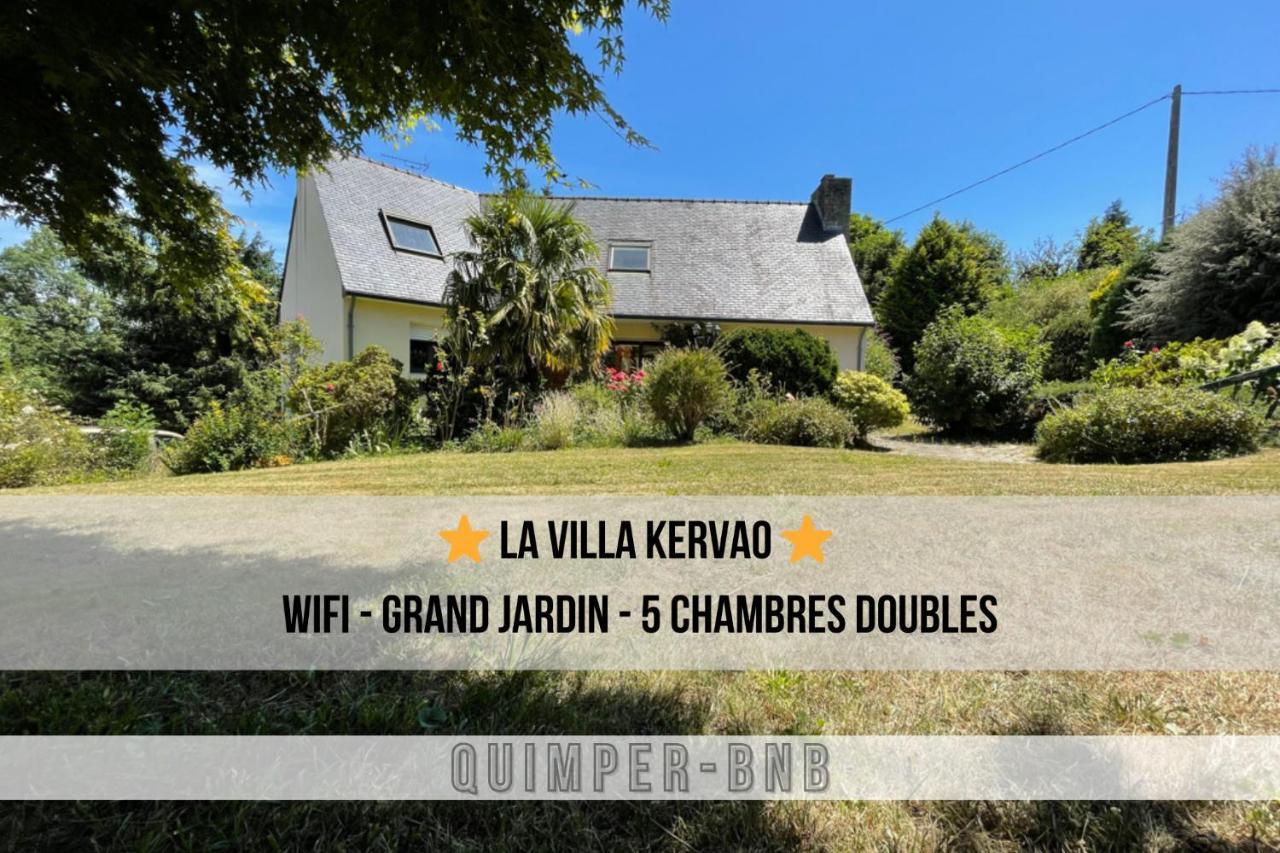 La Kervao - Maison 5 Chambres - Jardin - Terrasse - Internet 캥페르 외부 사진